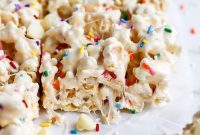 Funfetti Marshmallow Popcorn Pops Recipe for Parties