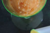 Sugar-Free Peach Sorbet Recipe — Light Summer Frozen Dessert