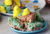 Peeps Rice Krispie Treats Recipe — Marshmallow Chick Dessert