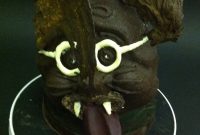 Pastry Course Day 8: Chocolate Mask Funky Monster Tutorial