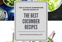 Top Summer Cucumber Recipes for Fresh, Cooling Meals