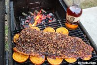 Bourbon Bacon Pecan Glazed Salmon Recipe