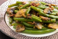 Keto Instant Pot Bacon and Mushroom Green Beans Recipe