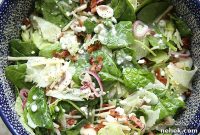 Spinach Salad with Poppy Seed Dressing: Fresh & Crunchy Recipe