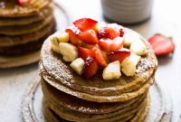 Gluten-Free Banana Oat Flour Pancakes — Fluffy Homemade Recipe