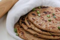 Soft Whole-Wheat Rye Flatbreads with Scallions Recipe