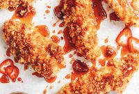 Crispy Hot Honey Chicken Tenders Recipe
