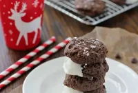 Chocolate Cream Cheese Cookies Recipe with Rich Chocolate Filling