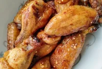 Crispy Honey Mustard Chicken Wings Recipe for Party Nights