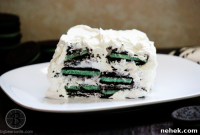 Mint Oreo White Chocolate Icebox Cake Recipe