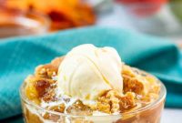 Caramel Apple Dump Cake Recipe with Homemade Sauce