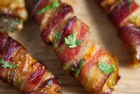 Crispy Air Fryer Bacon-Wrapped Jalapeño Poppers in 20 Minutes