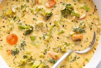 Creamy Instant Pot Broccoli Cheddar Soup Recipe