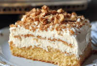 Classic Italian Cream Sheet Cake Recipe with Cream Cheese Frosting