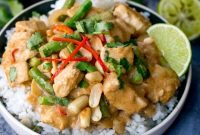 20-Minute Peanut Butter Chicken Recipe for Quick Dinners