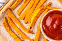 Crispy Oven-Baked Sweet Potato Fries Recipe