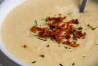 Creamy Cheddar Cauliflower Soup Recipe