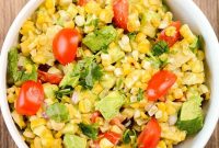 Summer Grilled Corn Salad with Zesty Lime and Herbs