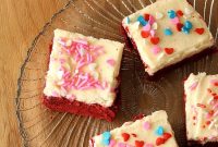 Decadent Red Velvet Dessert Bars with Cream Cheese Swirl
