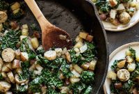 Sausage, Kale & Potato Skillet (Gluten-Free One-Pan Meal)