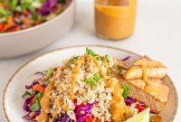 Vegan Thai Chopped Salad Recipe with Peanut Dressing