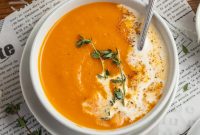 Roasted Tomato and Butternut Squash Soup Recipe
