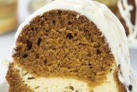 Pumpkin Cheesecake Swirl Cake Recipe for Fall Gatherings