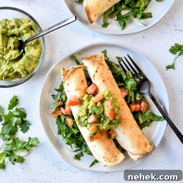 air fryer chicken taquitos.