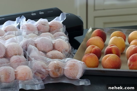 Sugar-Free Peach Sorbet Recipe — Light Summer Frozen Dessert 9 img 10824 8