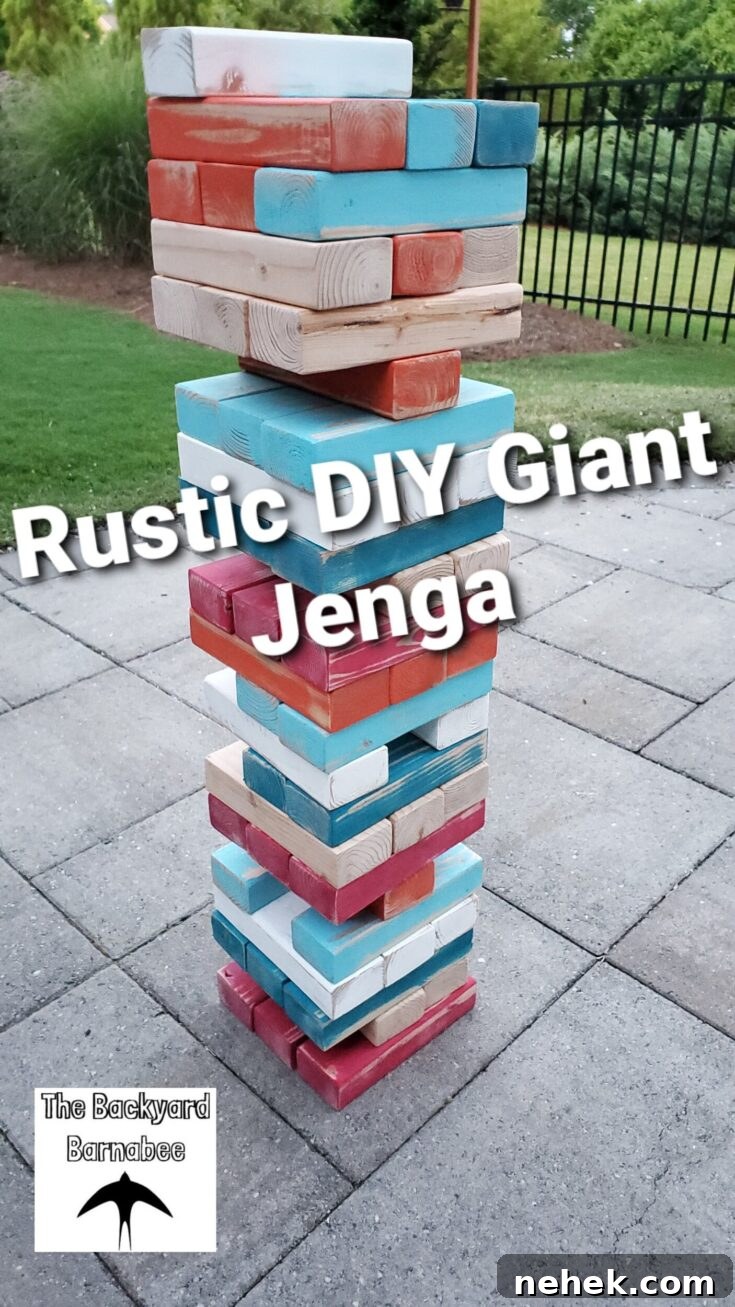 Image for DIY Backyard Giant Jenga
