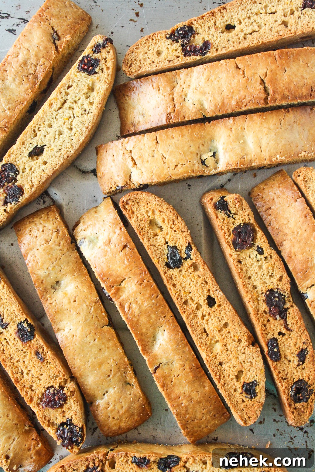Orange Cranberry Biscotti Recipe: Crunchy Citrus-Infused Cookies 2 Classic crunchy biscotti infused with orange zest and lots of cranberries!