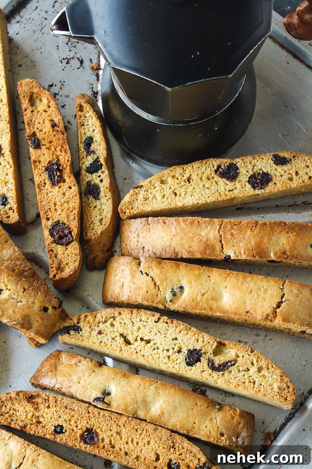 Orange Cranberry Biscotti Recipe: Crunchy Citrus-Infused Cookies 4 Classic crunchy biscotti infused with orange zest and lots of cranberries!