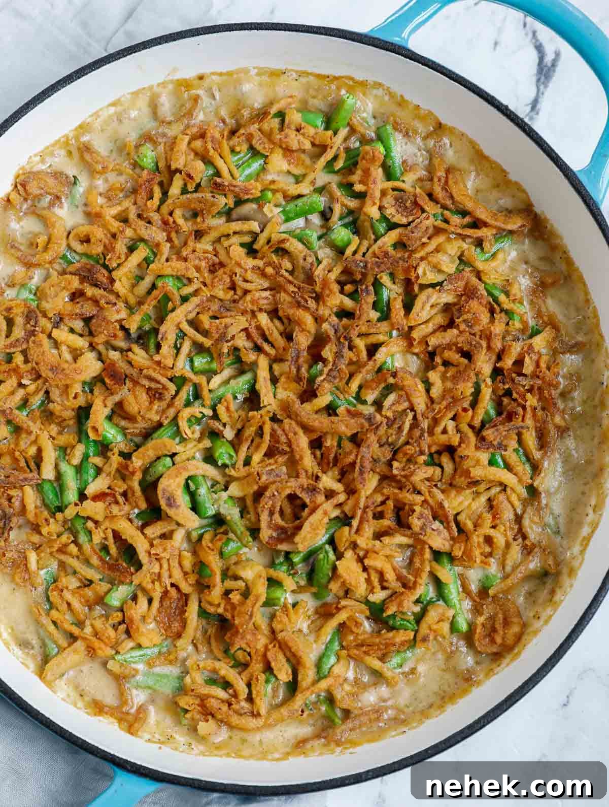 final green bean casserole dish
