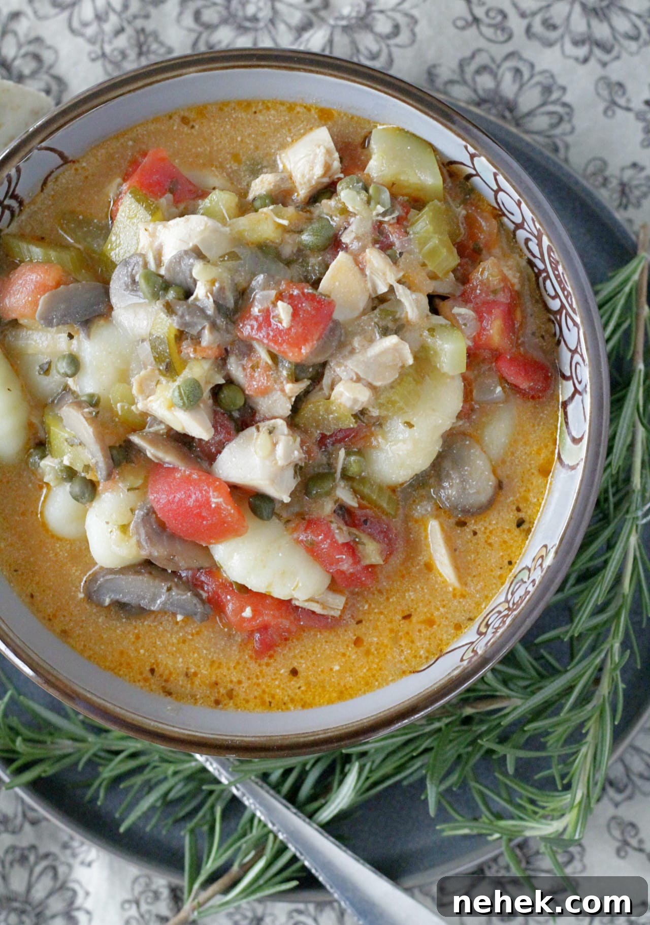 Creamy Chicken Cacciatore Stew