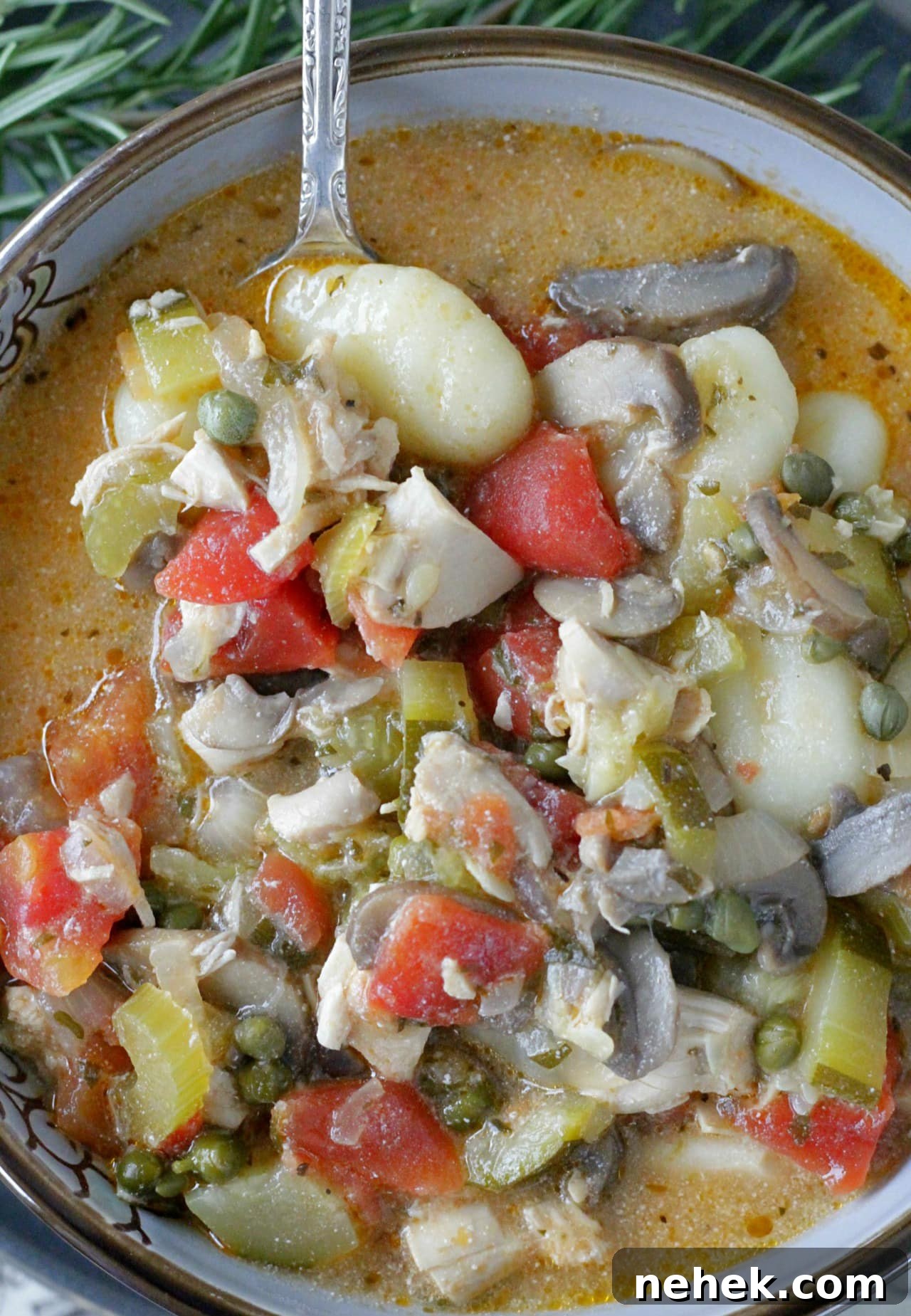 Creamy Chicken Cacciatore Stew