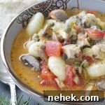 Creamy Chicken Cacciatore Stew