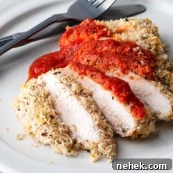 Lightened-Up Chicken Parmesan Recipe for Classic Flavor 5 Our healthy chicken parmesan is perfect for special occasions or regular weeknights.