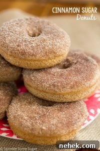 Cinnamon Sugar Donuts
