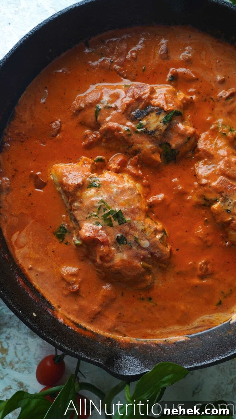 Creamy Tomato Chicken Skillet