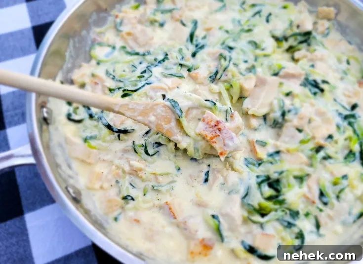 Keto Chicken Alfredo