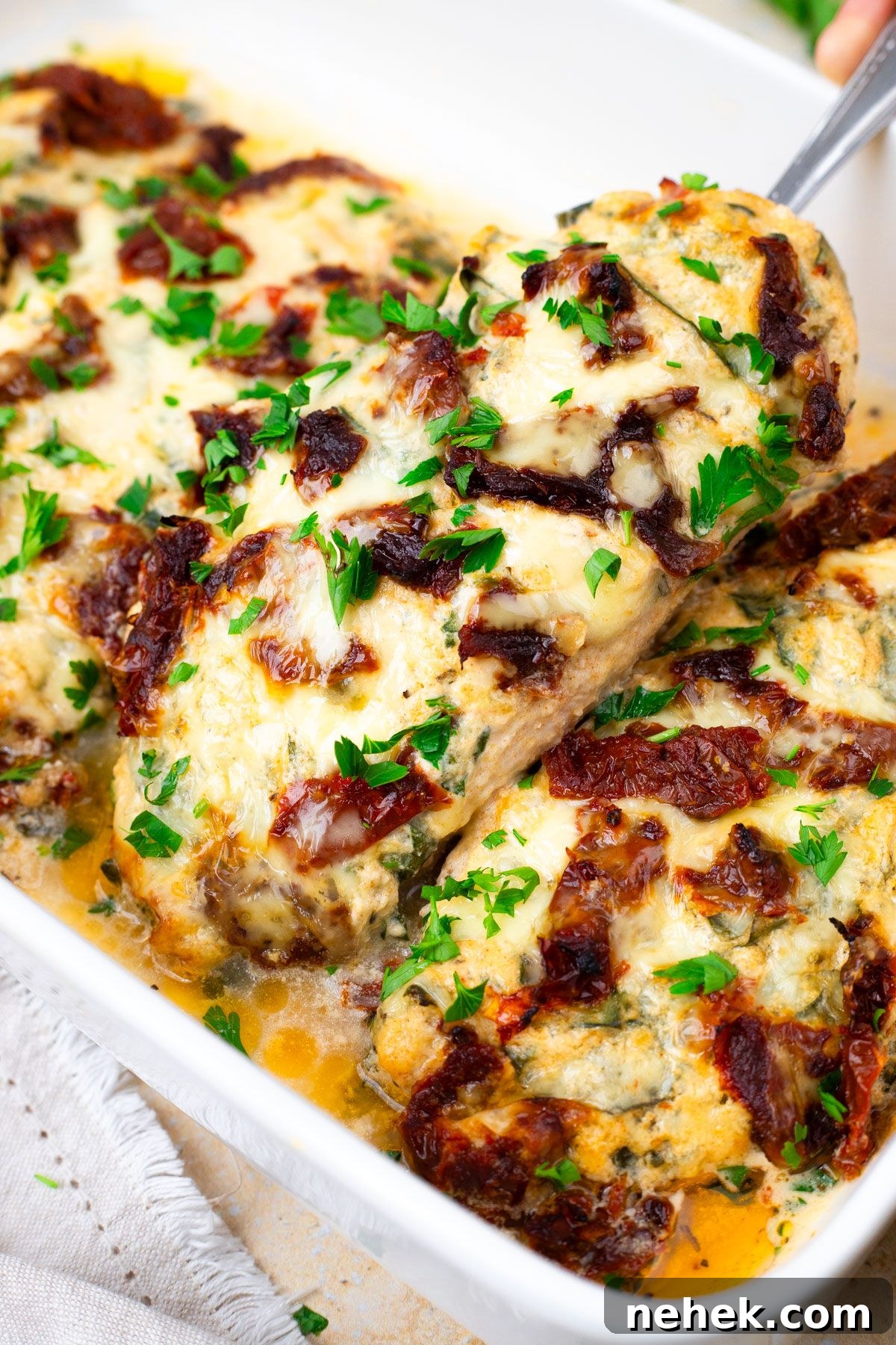 Baked Tuscan Chicken
