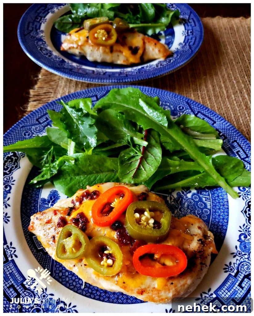 Jalapeno Popper Chicken Breast