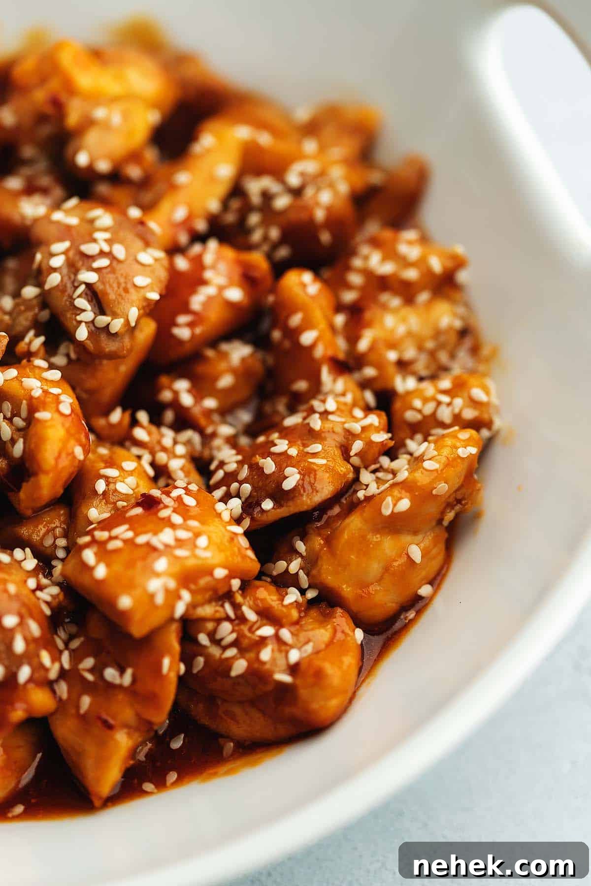 Keto Sesame Chicken