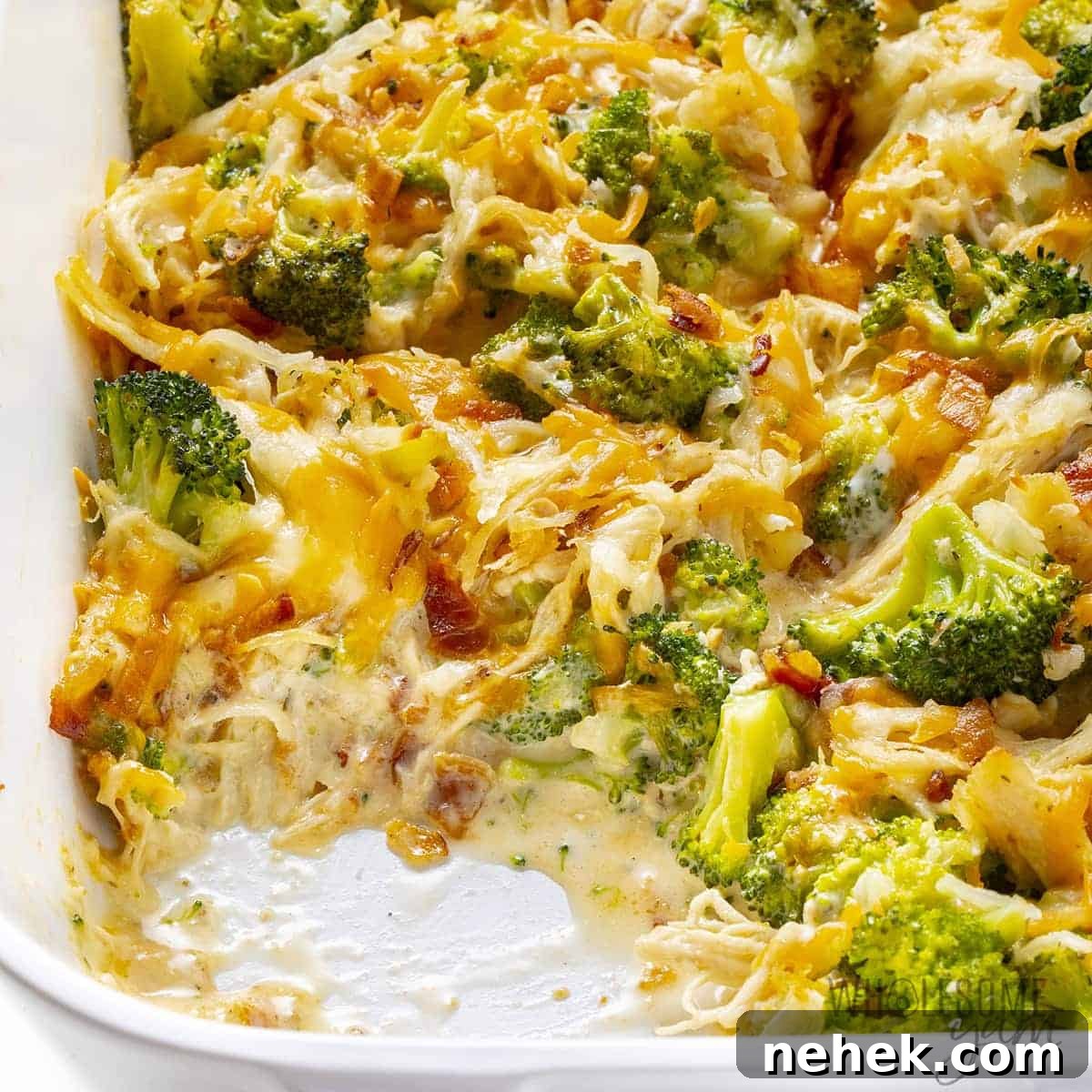 Chicken Bacon Ranch Casserole