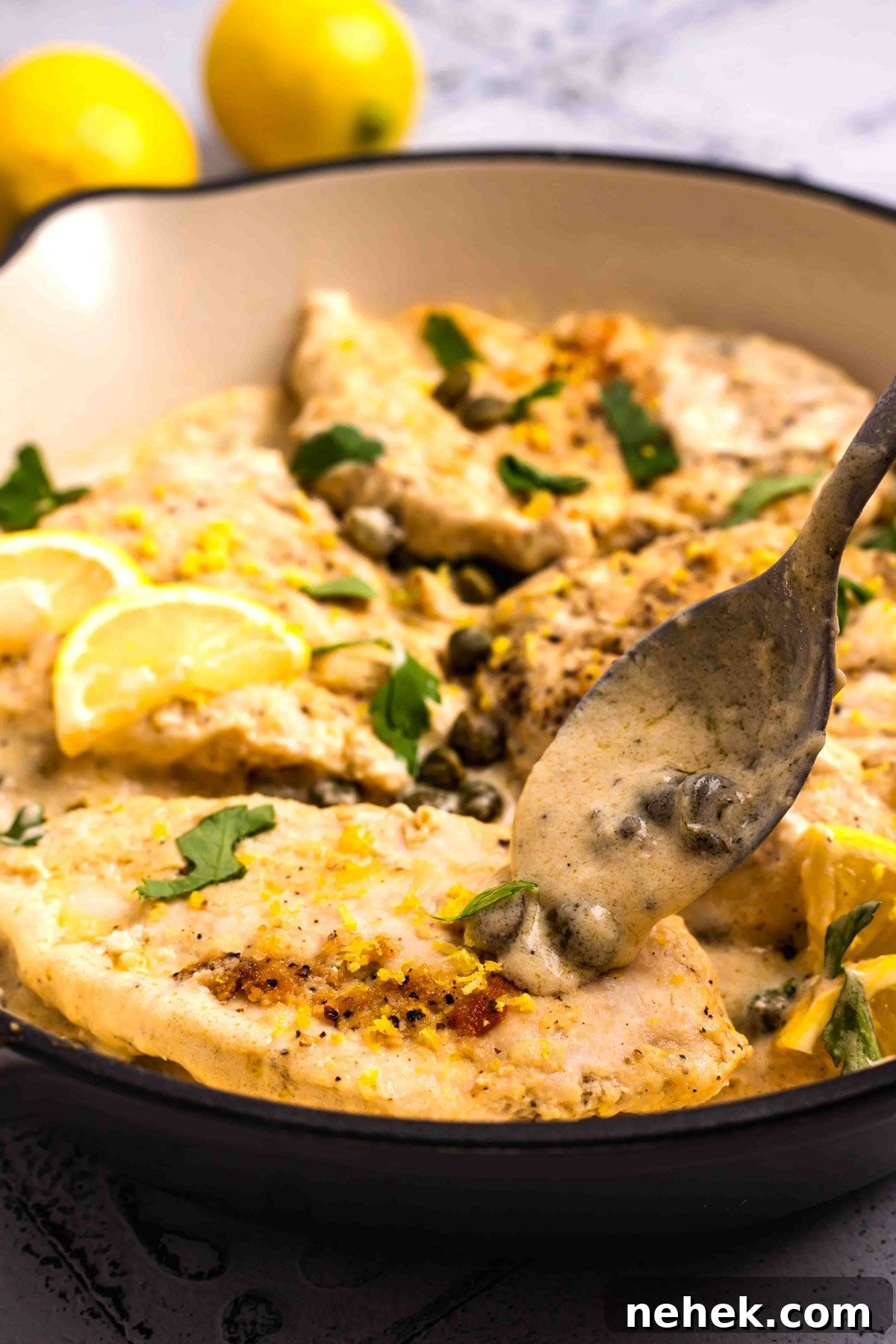 2. Lemon Chicken Piccata