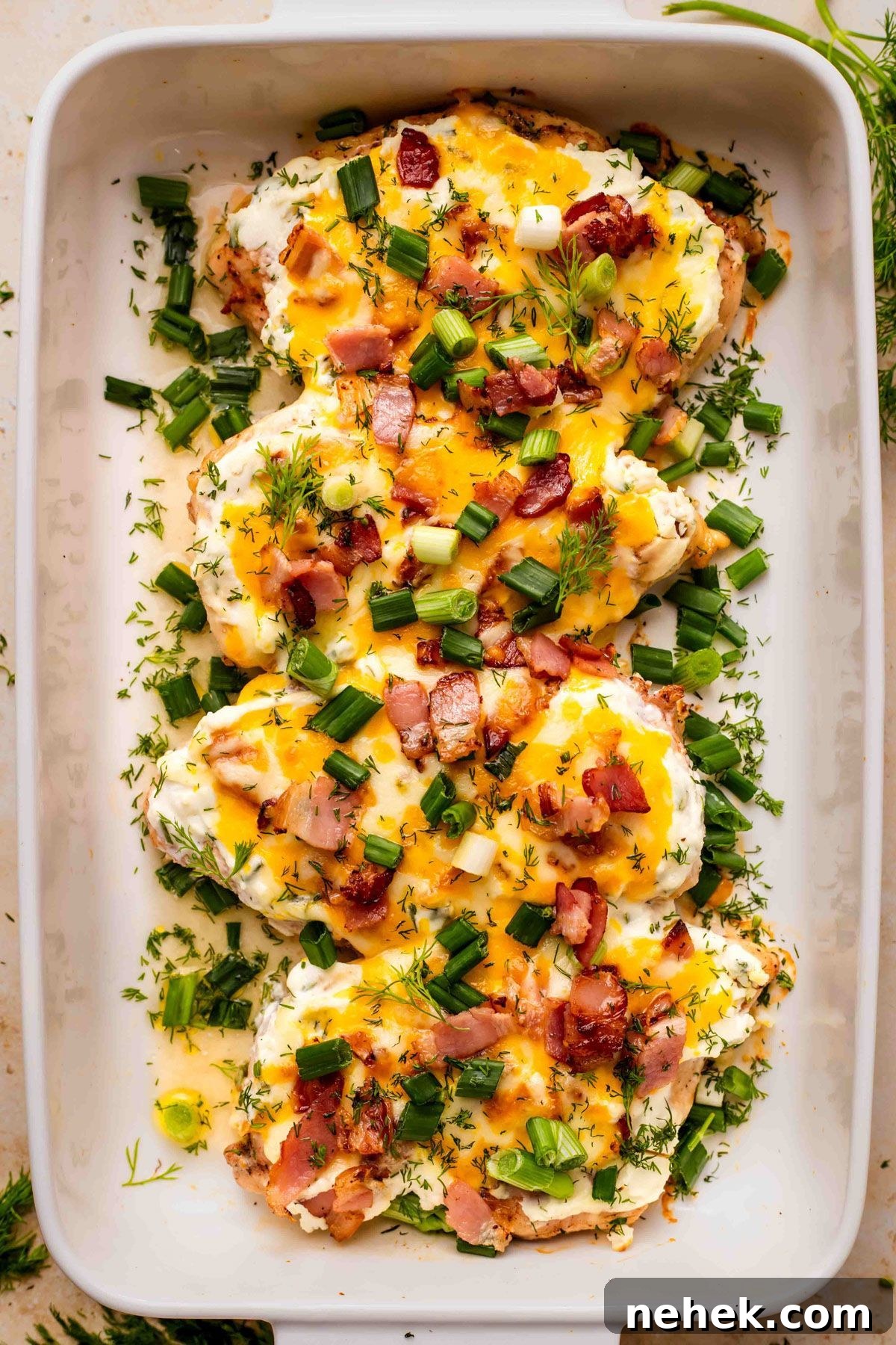Baked Crack Chicken