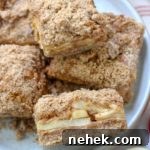 Healthy Apple Crumble Bars (Nut Free!)