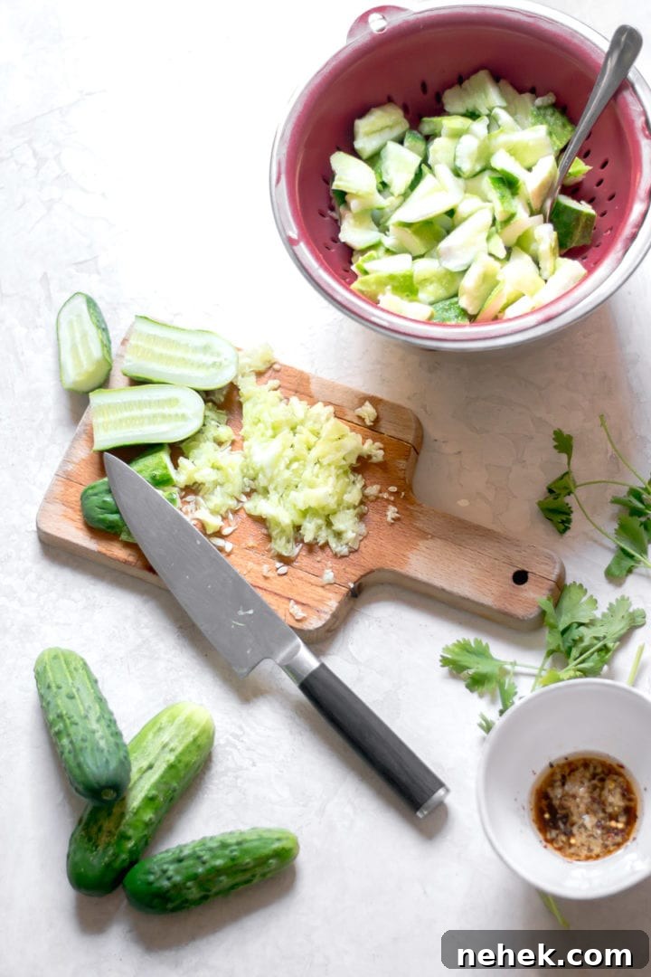Top Summer Cucumber Recipes for Fresh, Cooling Meals 3 Smashed Cucumber Salad | Sarcastic Cooking