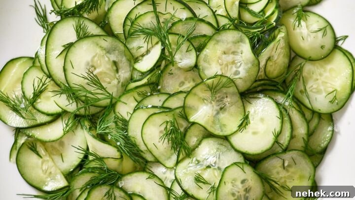 Salt and Vinegar Cucumbers | Kitchn