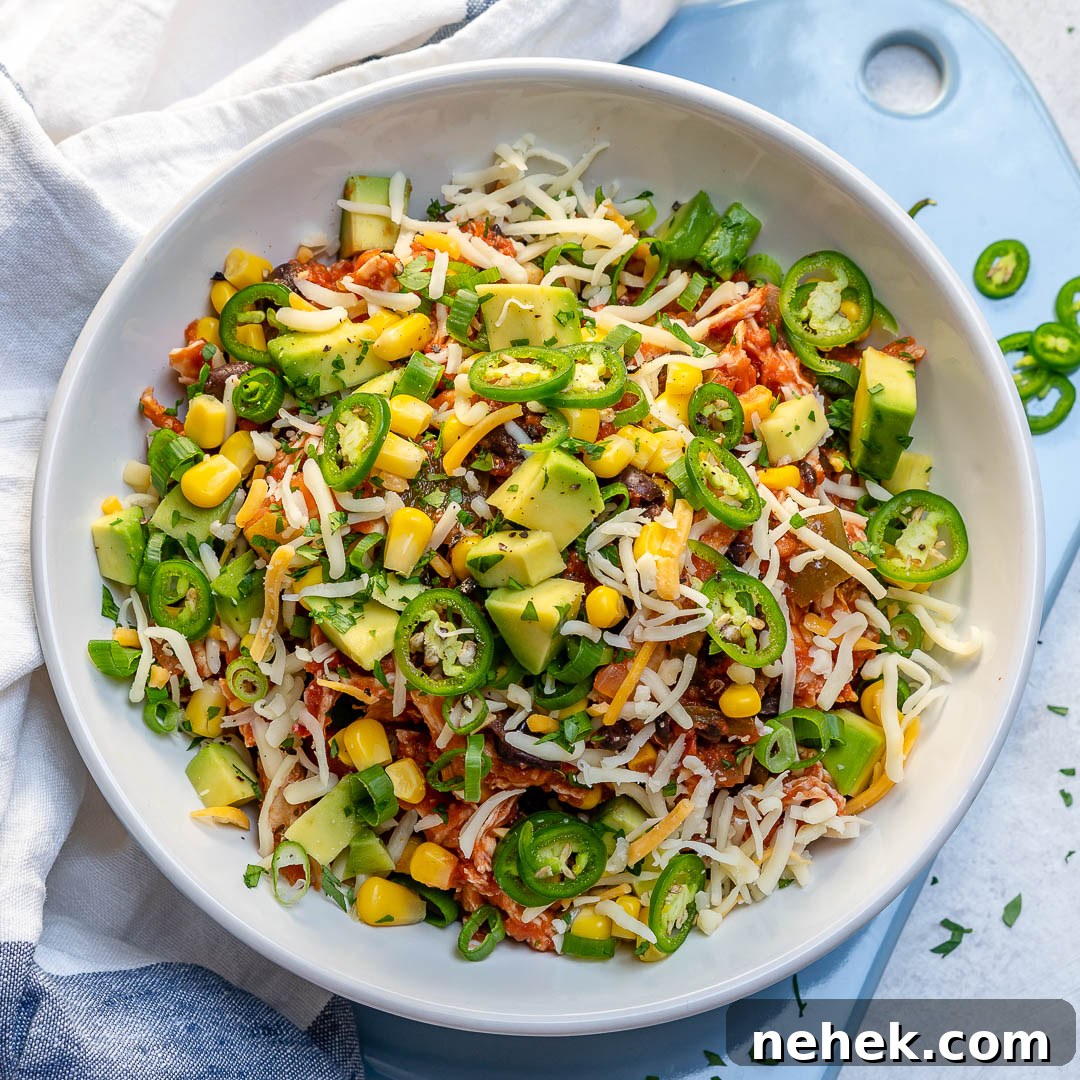 Crockpot Mexican Chicken Clean Eeting Dinner